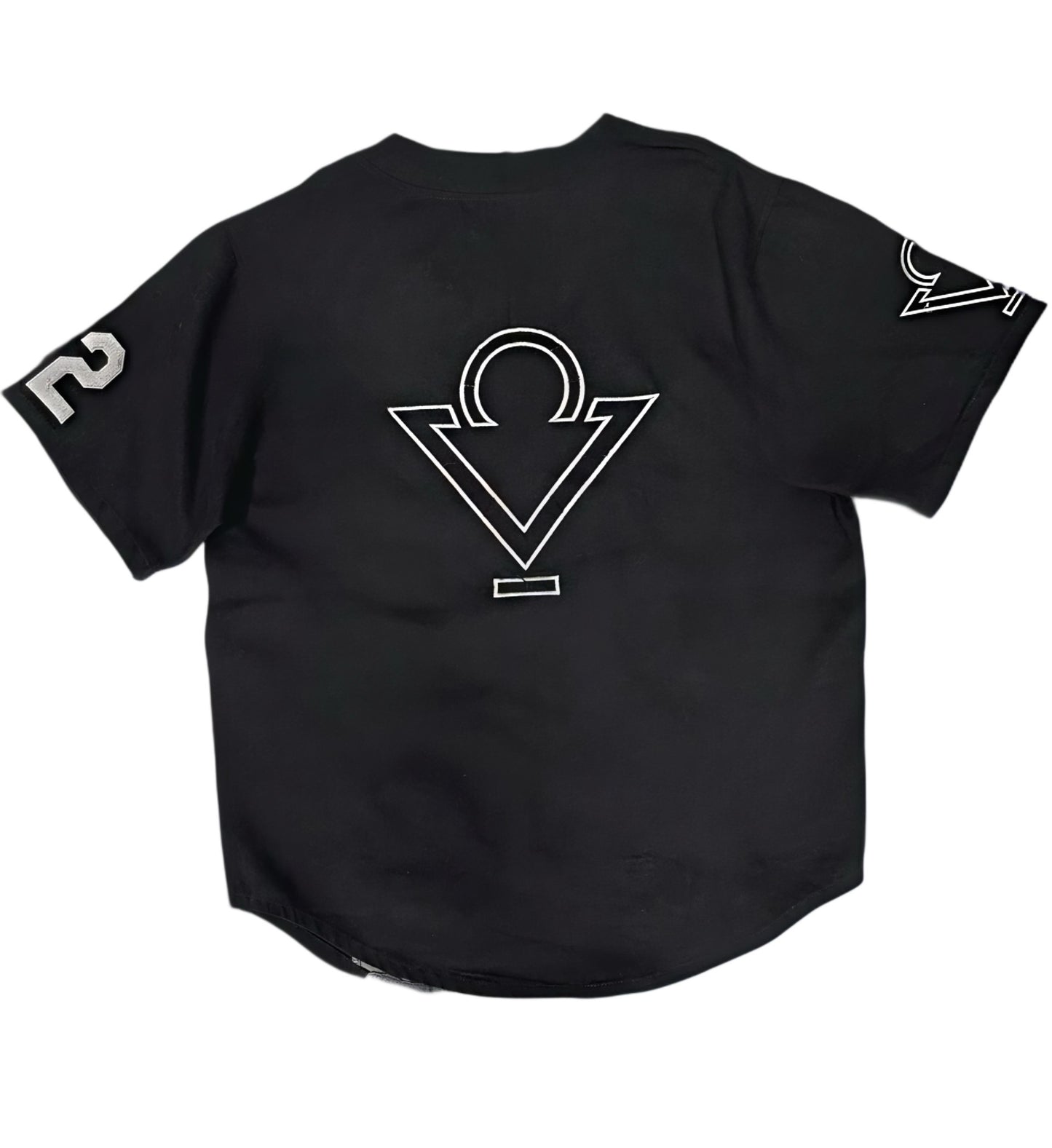 Kidz Denim Baseball Jacket - Black