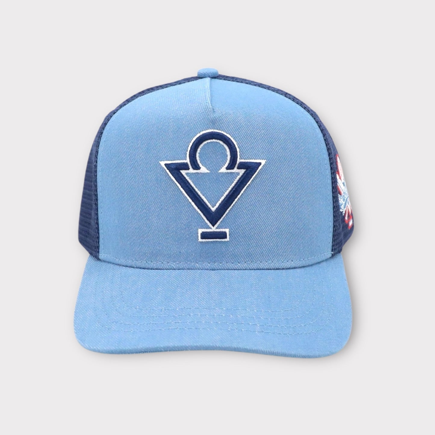 Denim cap Blue
